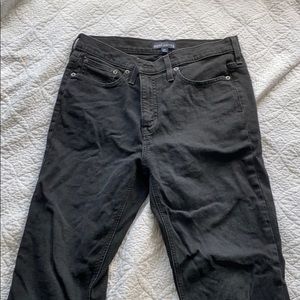 NEW! J.Crew unworn straight black jeans, High Rise